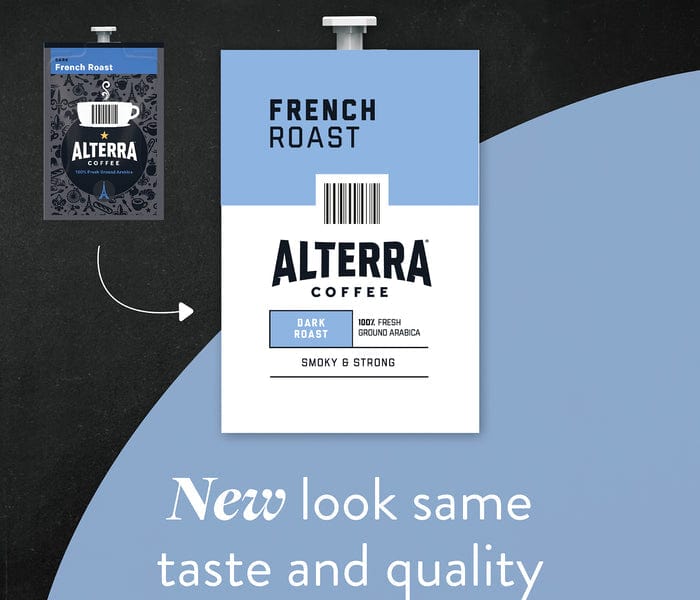 Flavia Alterra French Roast Dark Roast Coffee Freshpacks (Case of 100) Freshpacks Alterra Coffee Roasters