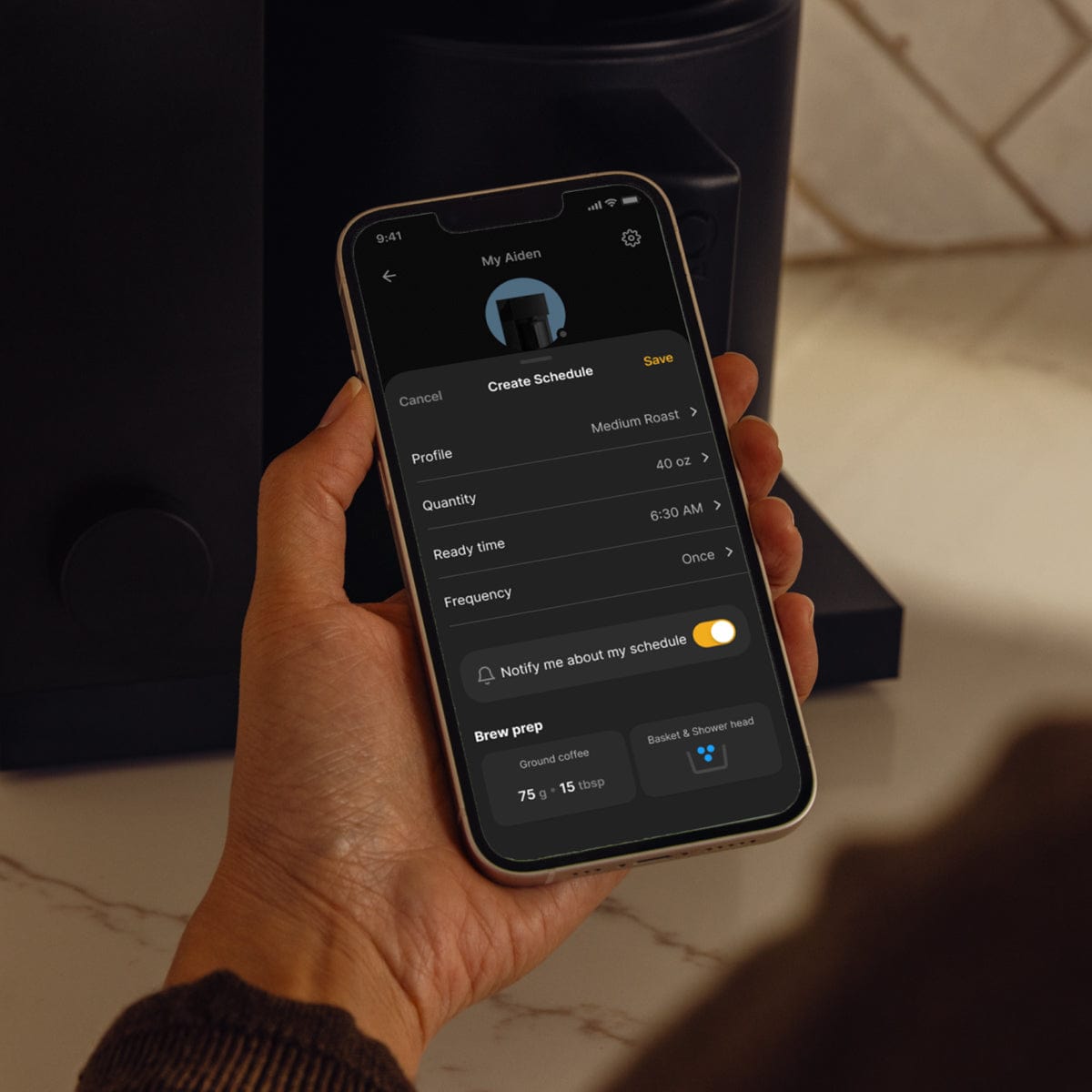 Fellow Aiden Precision Coffee Maker (Matte Black) Drip Coffee Maker Fellow