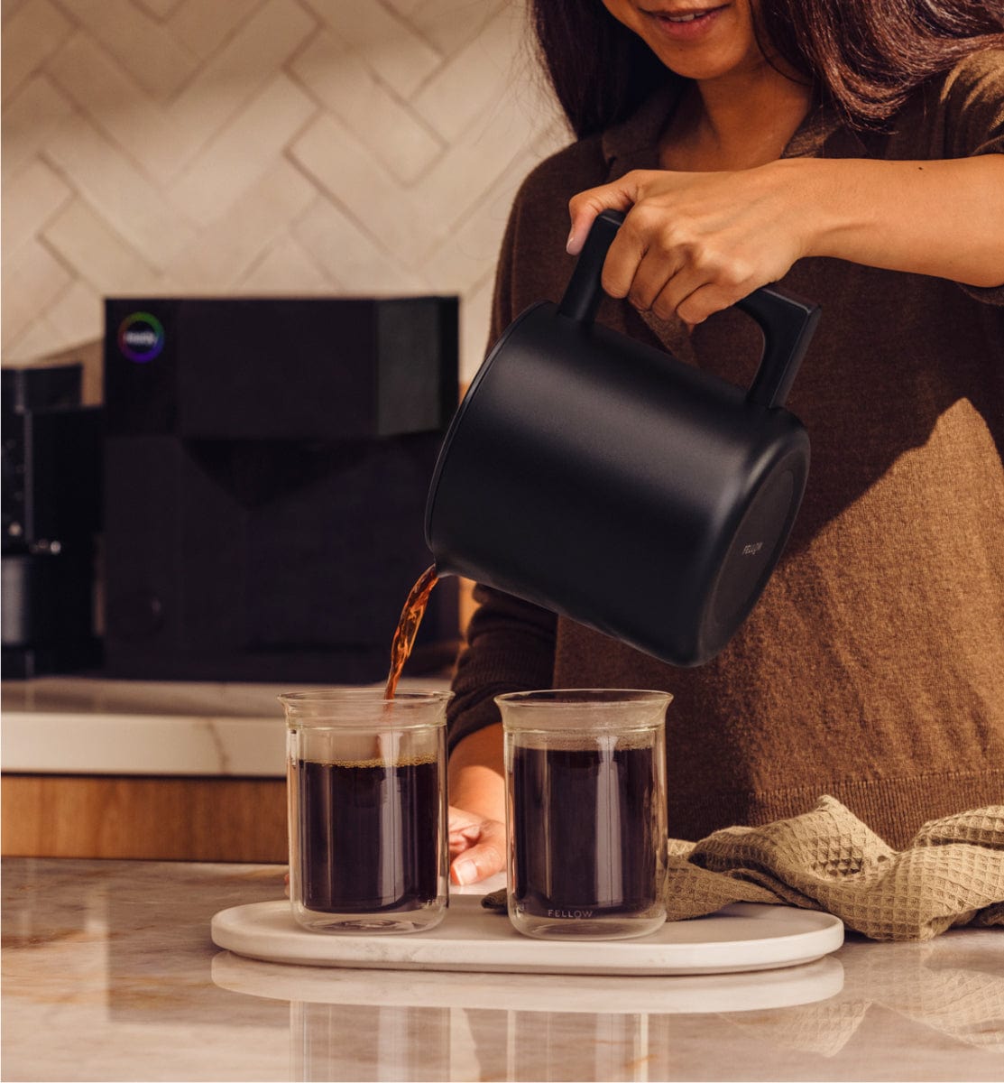 Fellow Aiden Precision Coffee Maker (Matte Black) Drip Coffee Maker Fellow