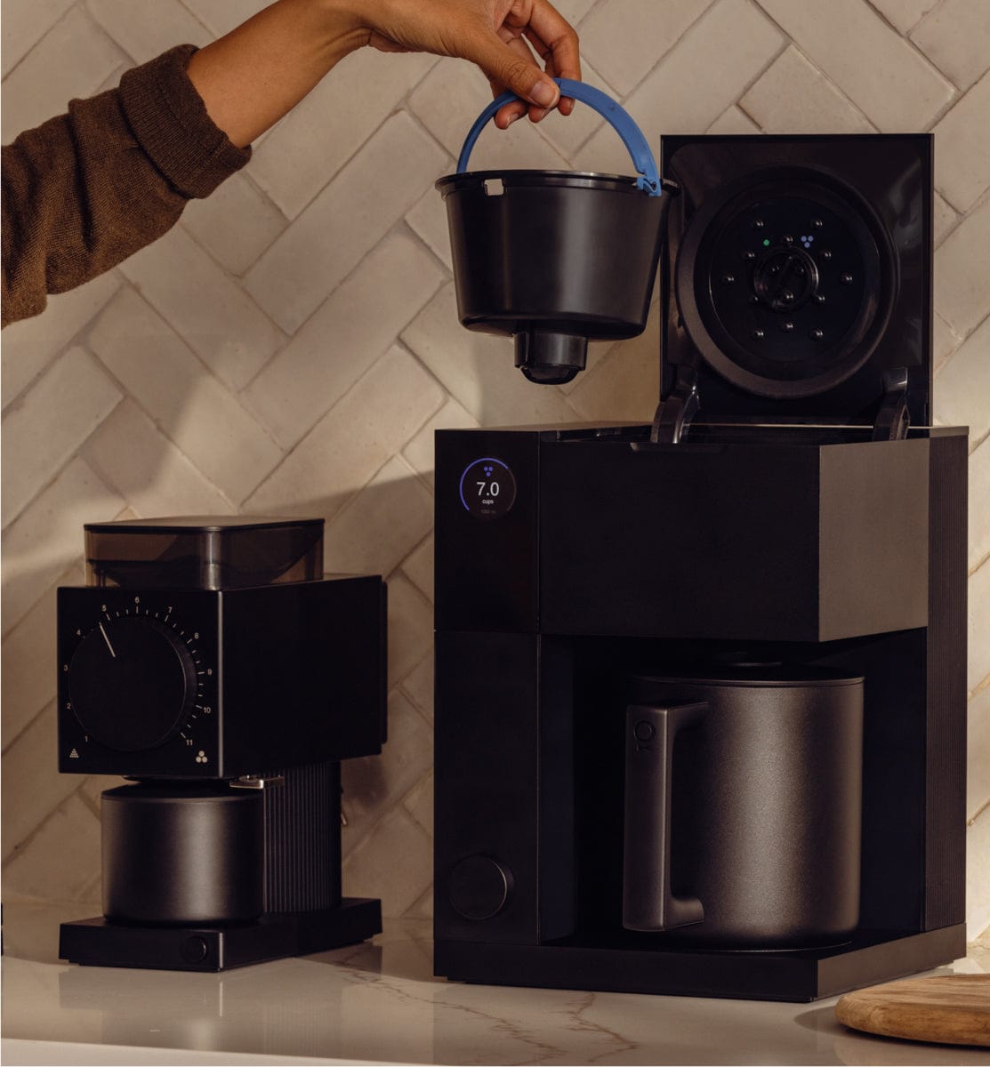 Fellow Aiden Precision Coffee Maker (Matte White) Drip Coffee Maker Fellow