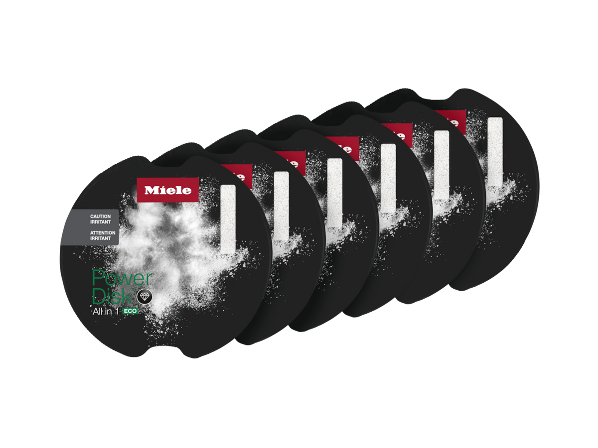 Miele PowerDisk All in 1 ECO set of 6 dishwasher detergent disks