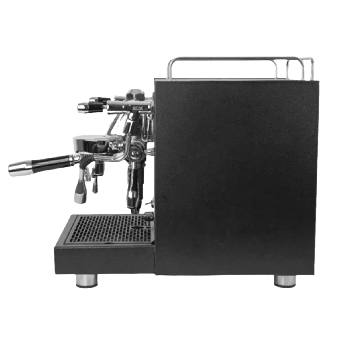 ECM Mechanika Max Heat Exchanger (HX) Espresso Machine with PID (Black) Espresso Machine (Prosumer) ECM