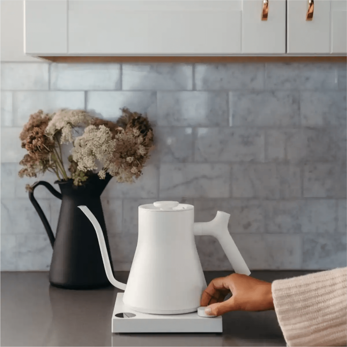 Fellow Stagg EKG Pro Pour-Over Kettle (Matte White) Kettle Fellow