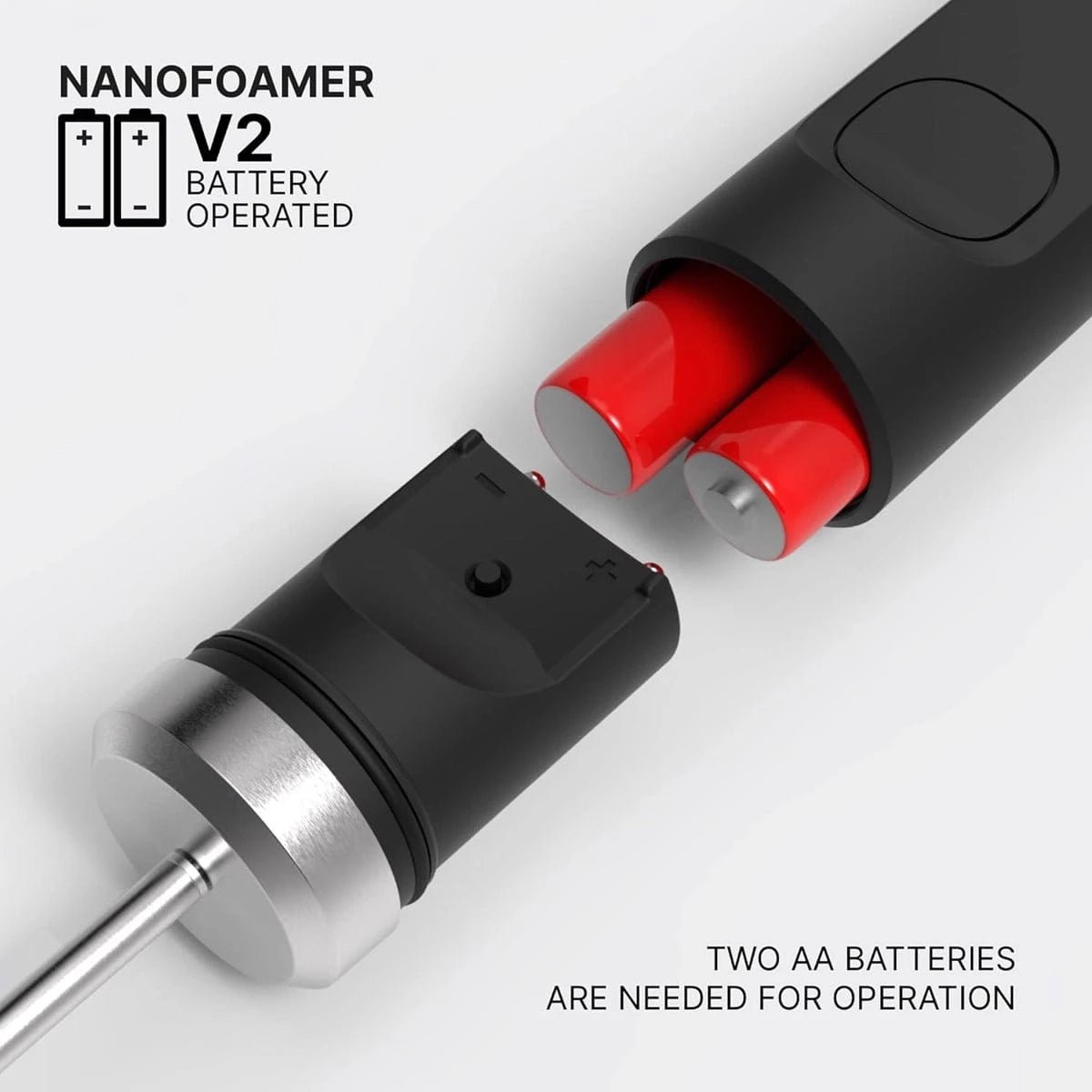 Subminimal V2 NanoFoamer (Black) Milk Frother Subminimal