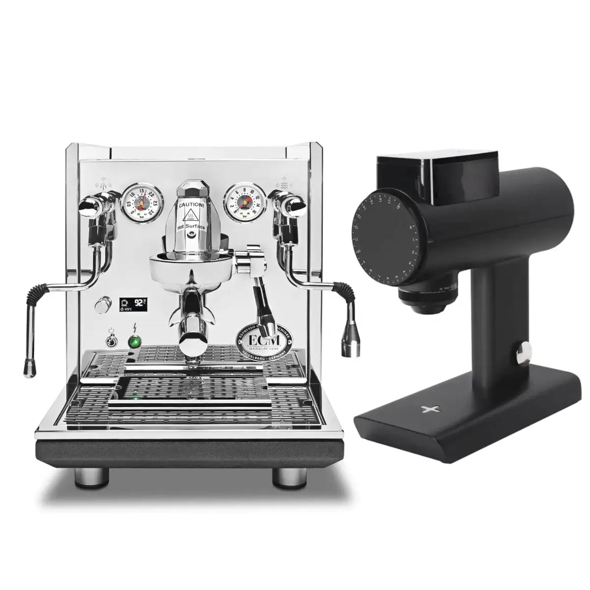 ECM Synchronika II Espresso Machine with Timemore Sculptor 078S Grinder (Black) Bundle Espresso Machine (Prosumer) ECM