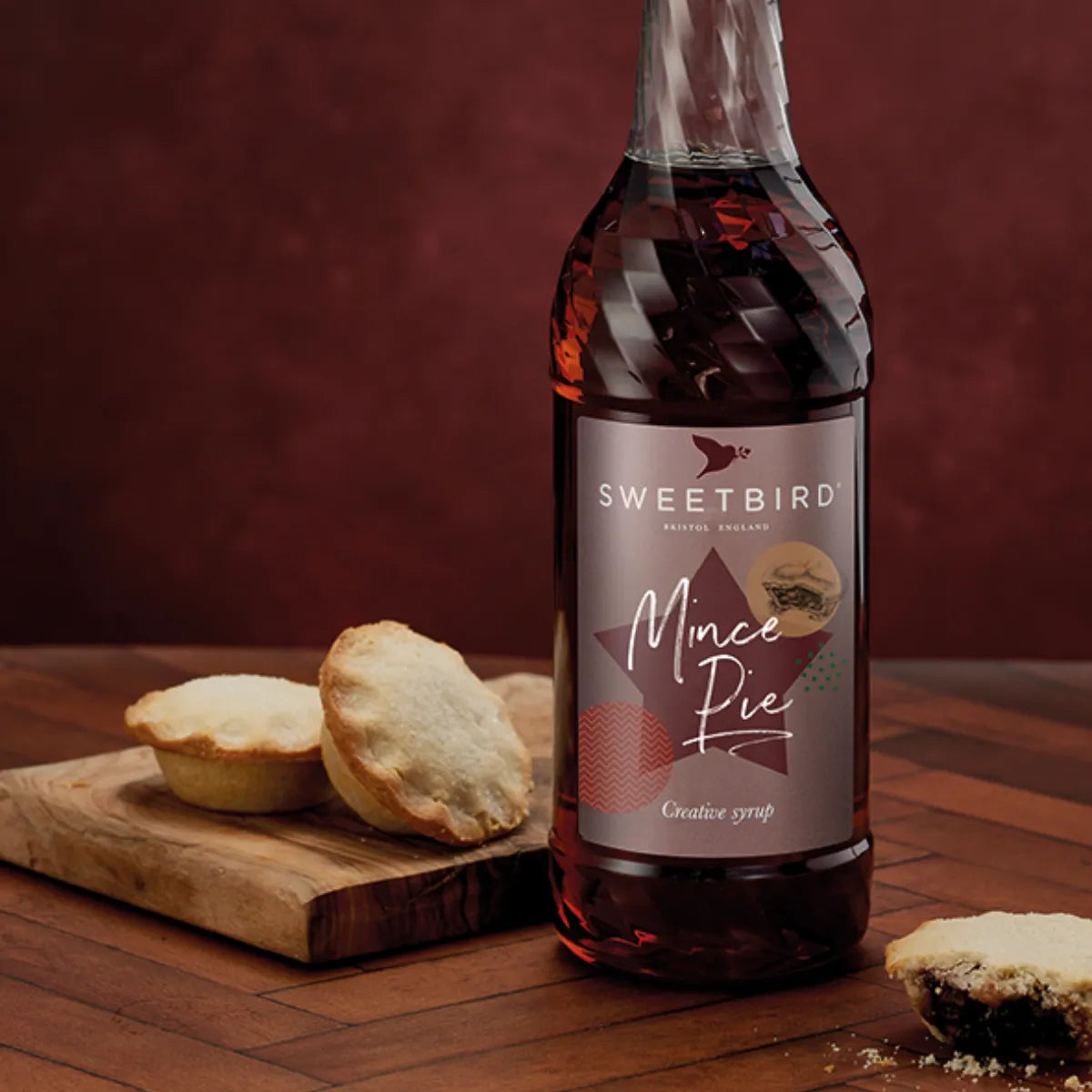 Sweetbird Mince Pie Syrup (1 Litre) Syrups Sweetbird