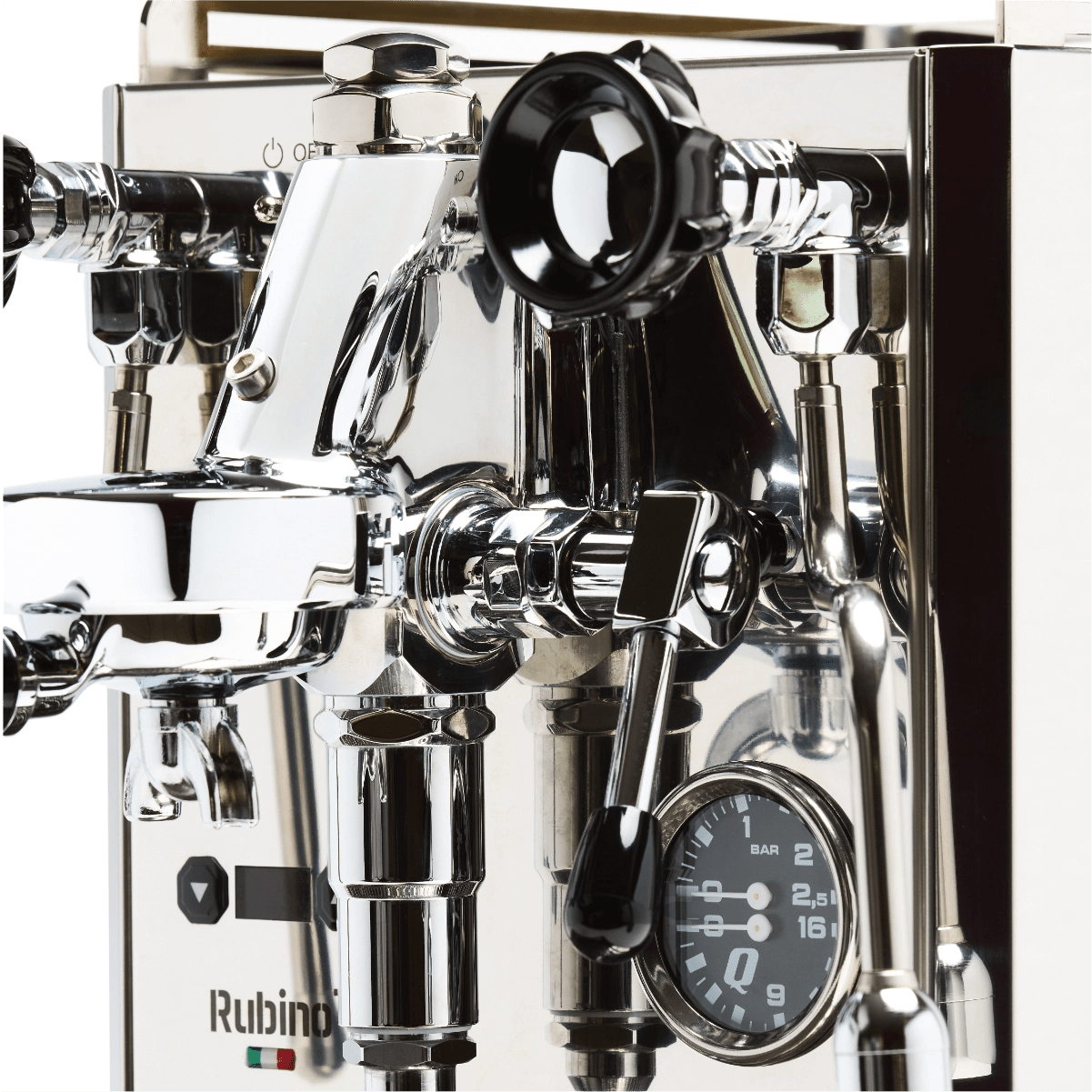 Quick Mill Rubino Plus E61 Heat Exchanger Espresso Machine 0981P (Stainless Steel) Espresso Machine (Prosumer) Quick Mill