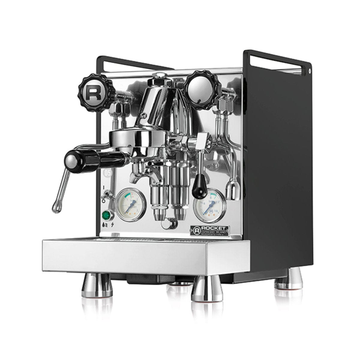 Rocket Mozzafiato Cronometro Type V Espresso Machine w/ PID Temperature Control RE851S3B11 (Black) Espresso Machine (Prosumer) Rocket