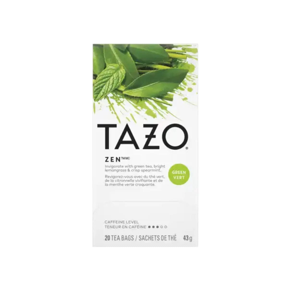 Tazo Zen Tea Bags Tea Bags Tazo