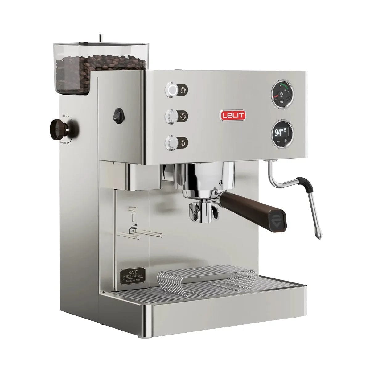 Lelit Kate Semi Automatic Espresso Machine with Integrated Grinder PL82T Espresso Machine Lelit