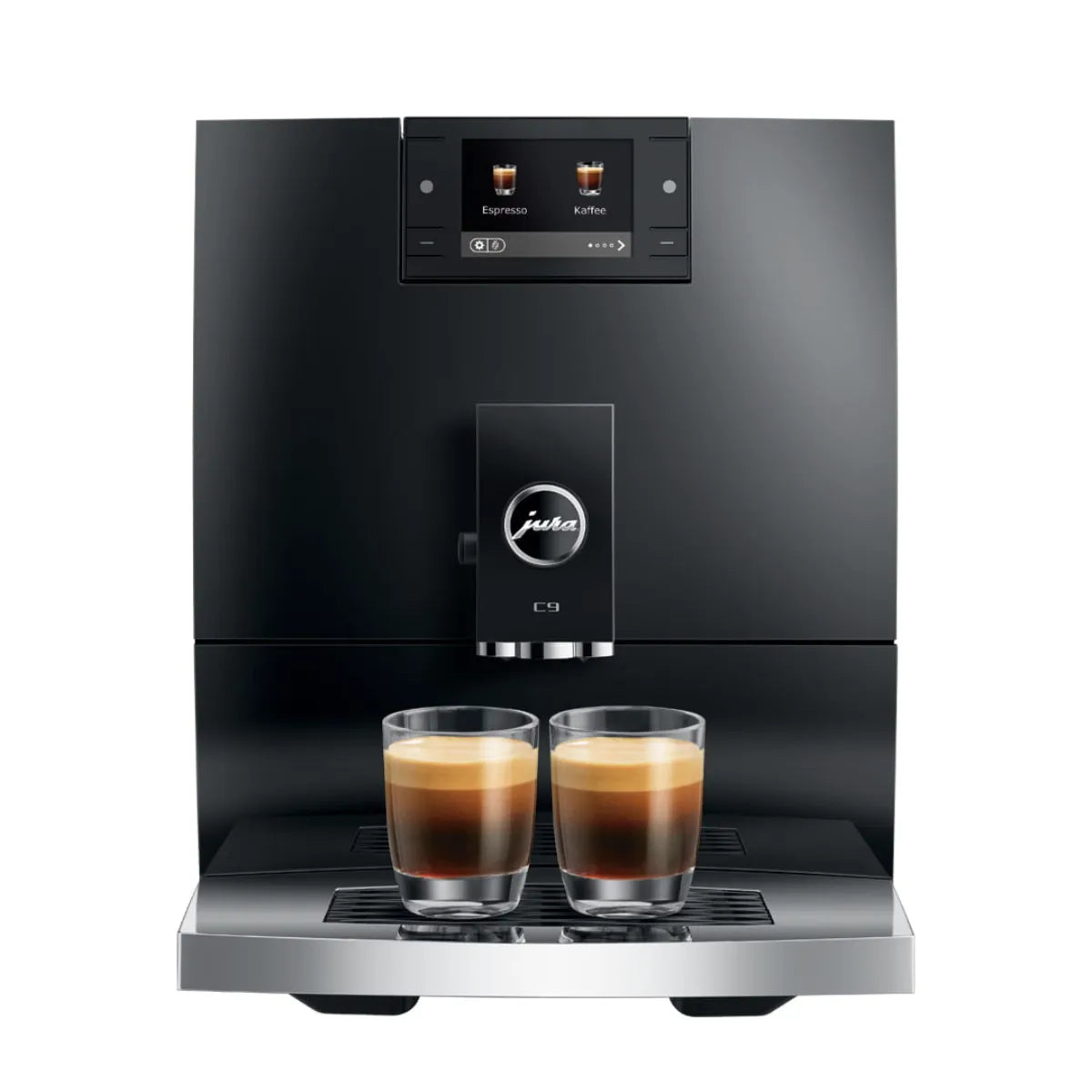 Jura C9 Automatic Coffee Machine 15739 (Piano Black) Super Automatic Espresso Machine Jura
