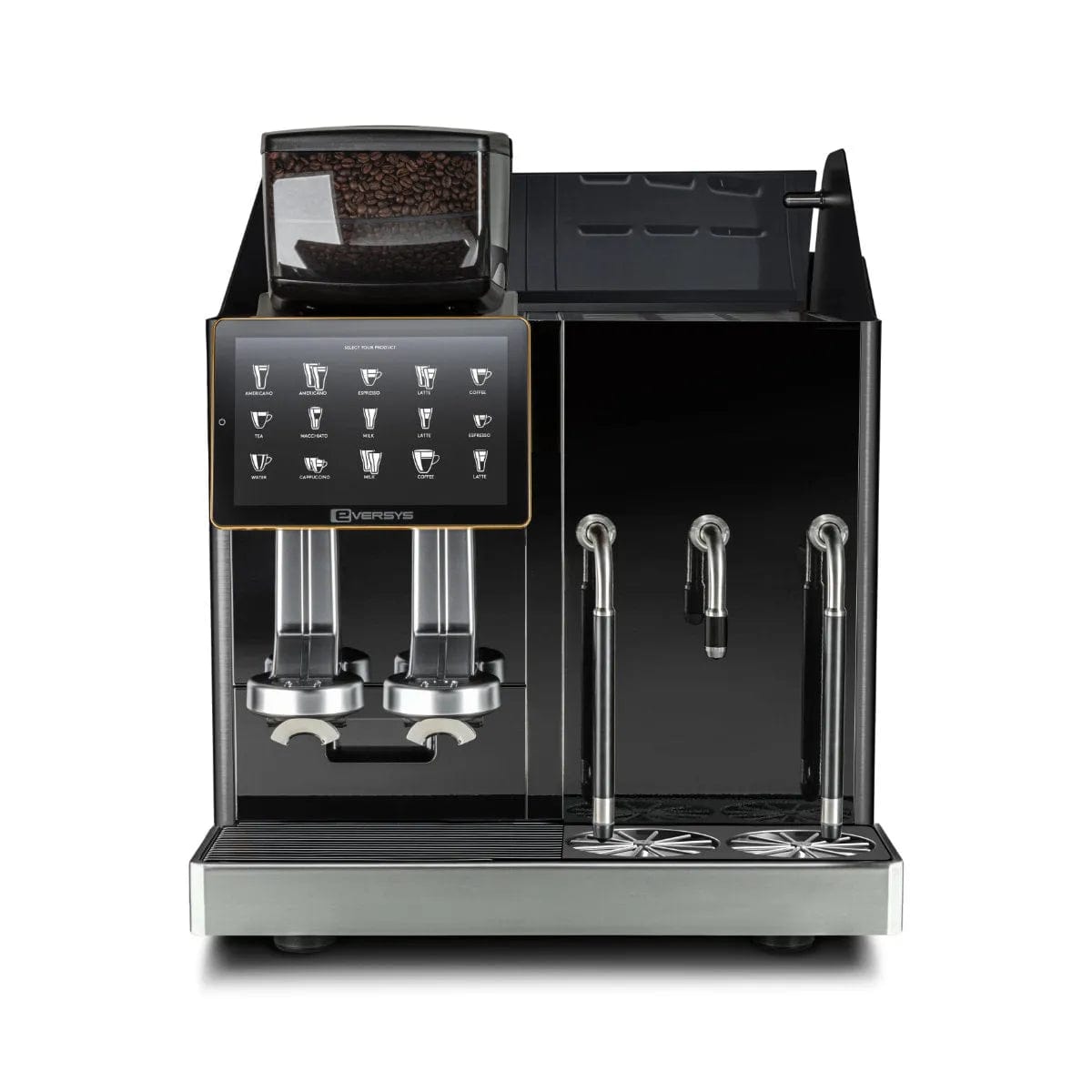 Eversys Shotmaster 2 Group Head Steam Wand Super Traditional Espresso Machine s/ST (Charcoal) Espresso Machine (Commercial) Eversys