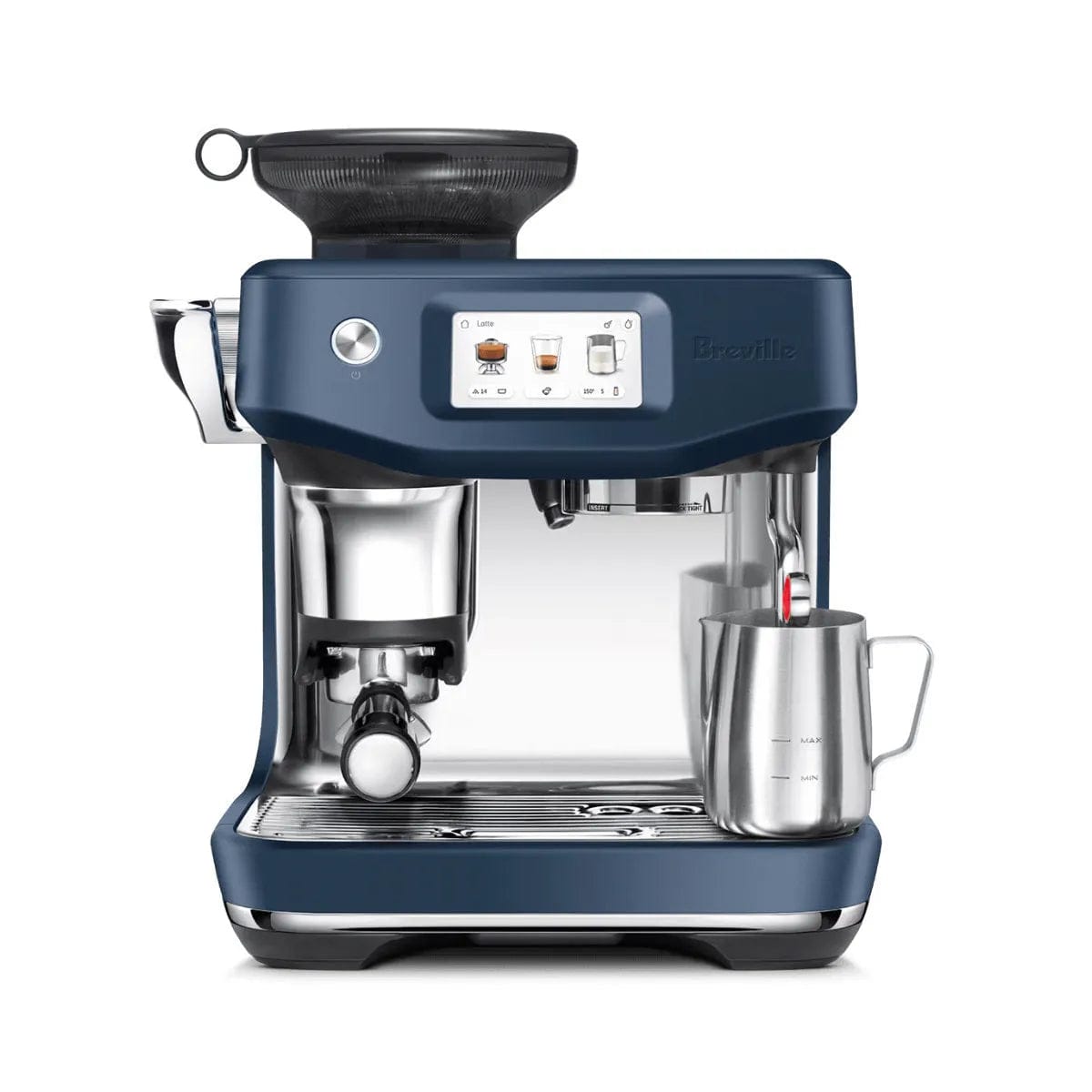 Breville The Barista Touch Impress Espresso Machine BES881DBL (Damson Blue) Espresso Machine Breville