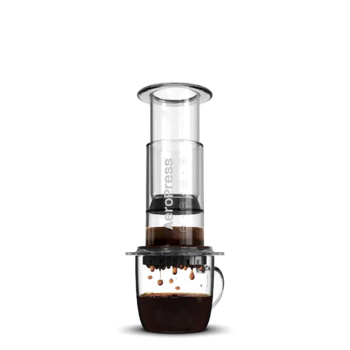 AeroPress Clear Coffee Press (Clear) Pour-Over Coffee Makers AeroPress