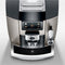 Jura J8 Super Automatic Espresso Machine 15555 Midnight Silver Bundle: Free Cool Control 0.6L & Milk Pipe with S.S. Casing—HP3