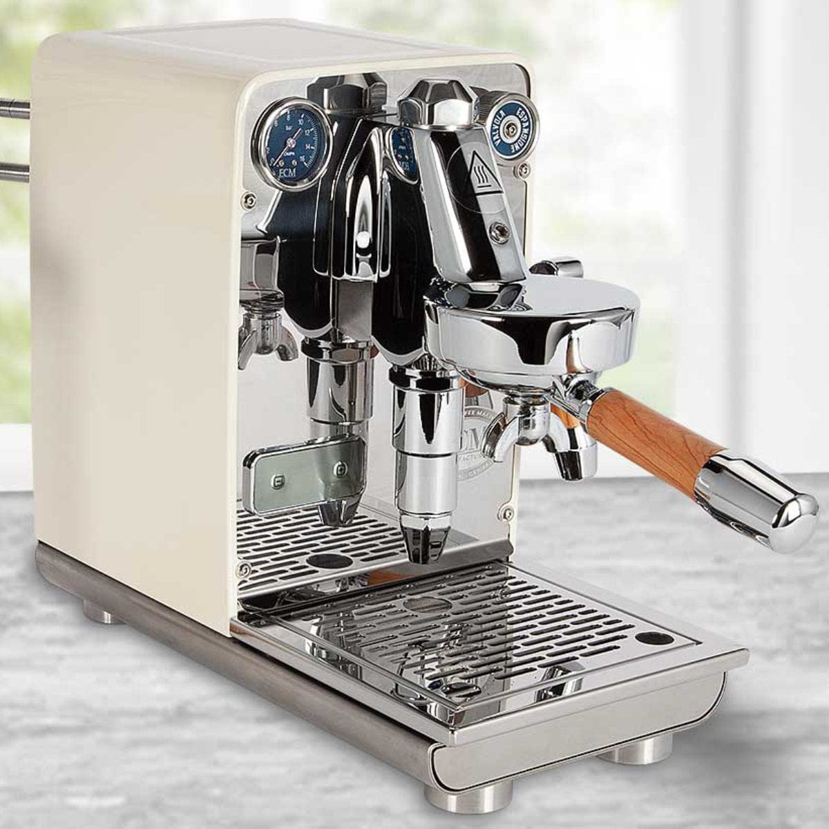 ECM Puristika Semi Automatic Espresso Machine (Cream) Espresso Machine (Prosumer) ECM