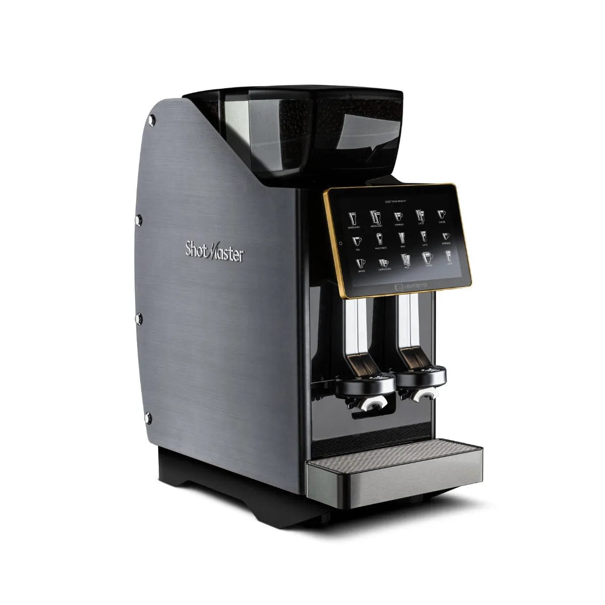 Eversys Shotmaster 2 Group Head Coffee Compact Super Traditional Espresso Machine c/ST (Charcoal) Espresso Machine (Commercial) Eversys