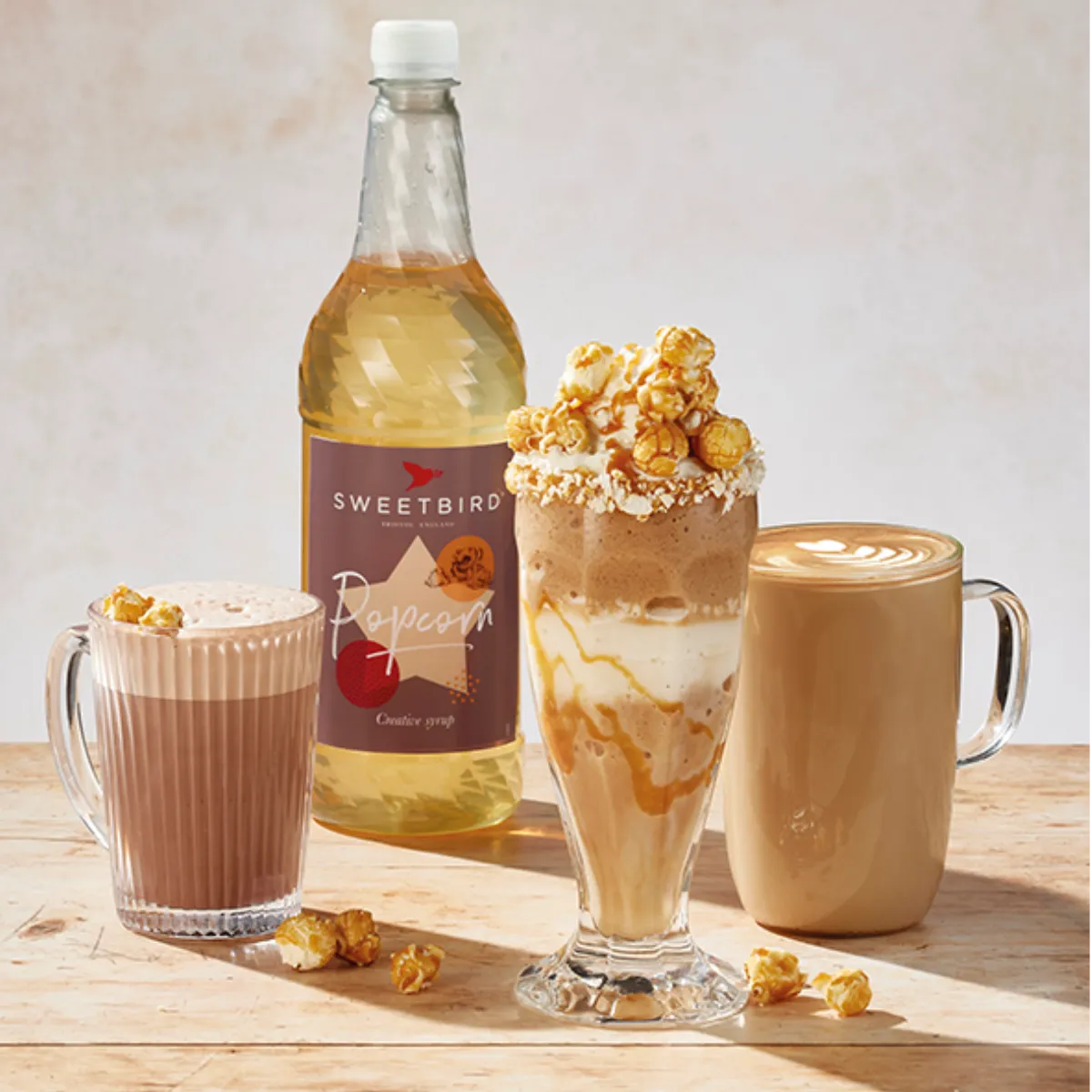 Sweetbird Popcorn Syrup (1 Litre) Syrups Sweetbird
