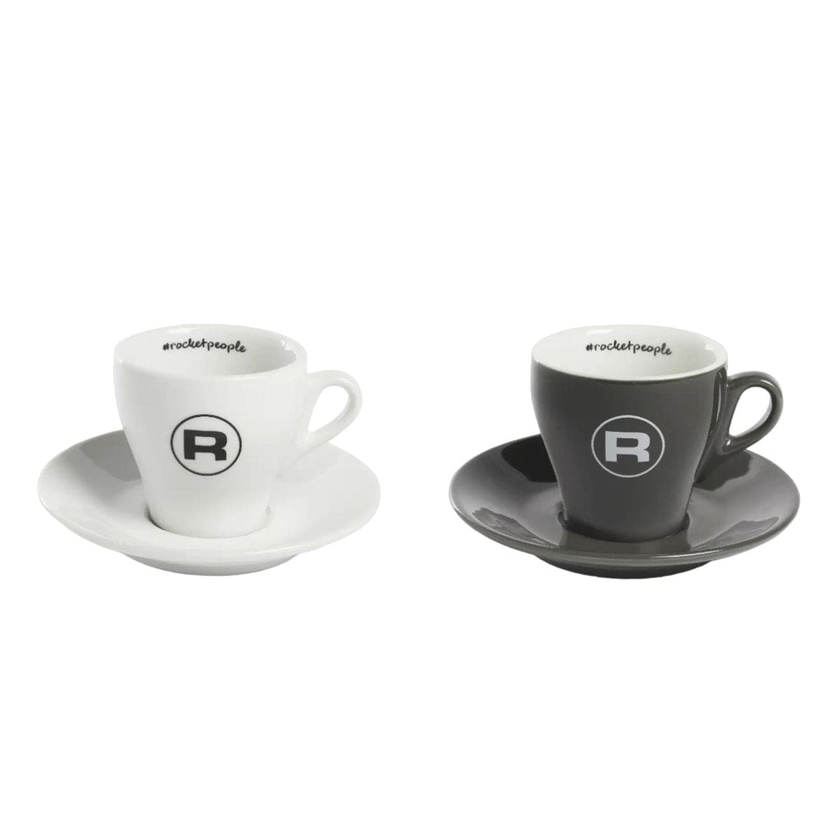 Rocket Espresso Cups Hashtag Series - Set of 6 RA99907206 (White) Kitchenware Rocket