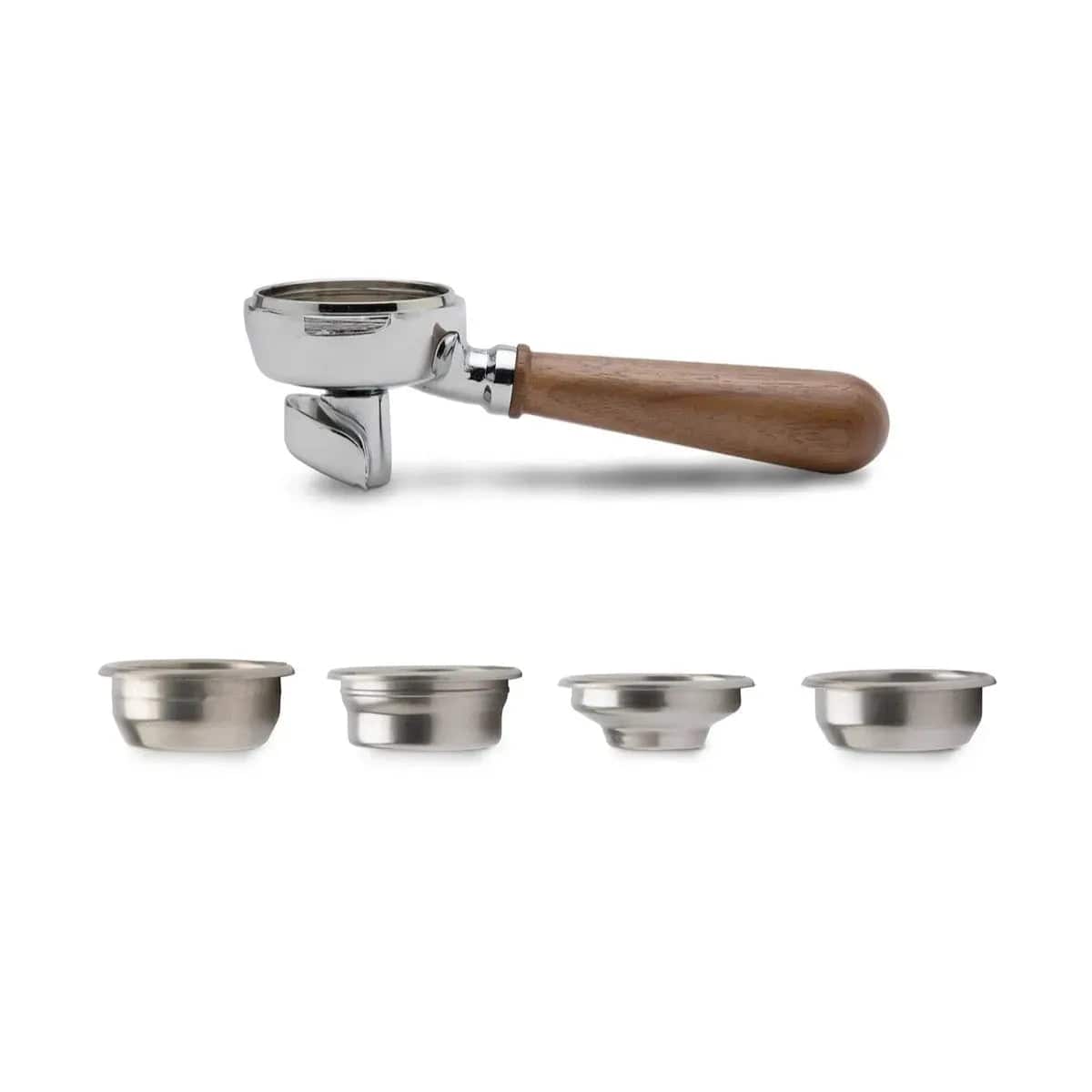 Lelit 58mm Walnut Wood Portafilter Set PLA582W DISCOUNT_HIDDEN_PRODUCT Lelit