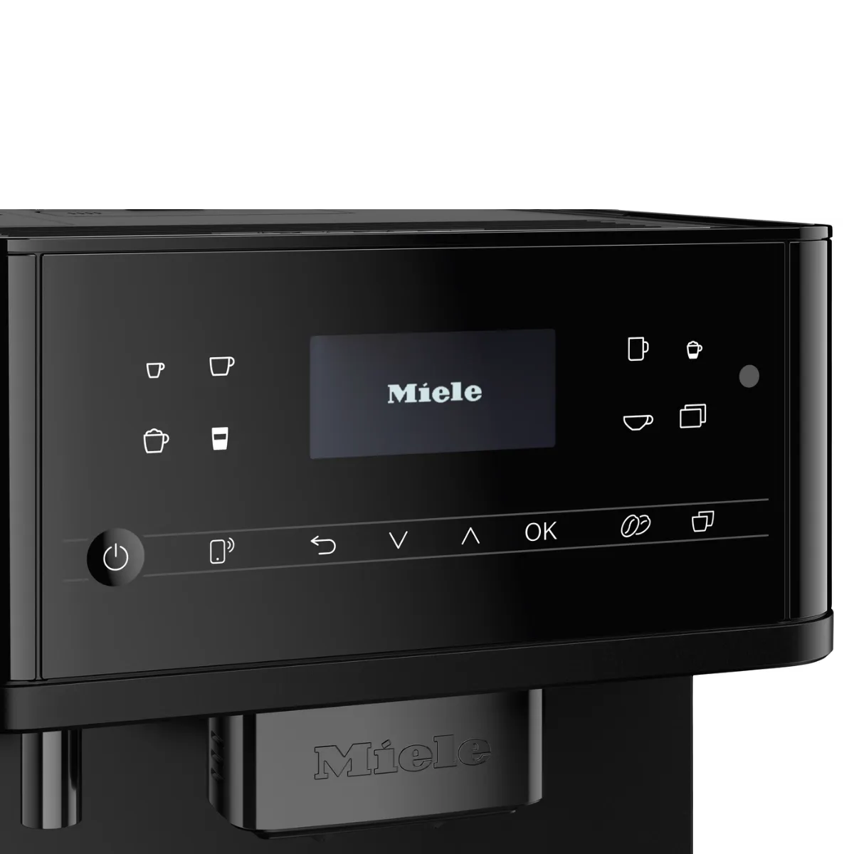 Miele CM 6360 Super Automatic Countertop Coffee & Espresso Machine (Matte Black) Super Automatic Espresso Machine Miele