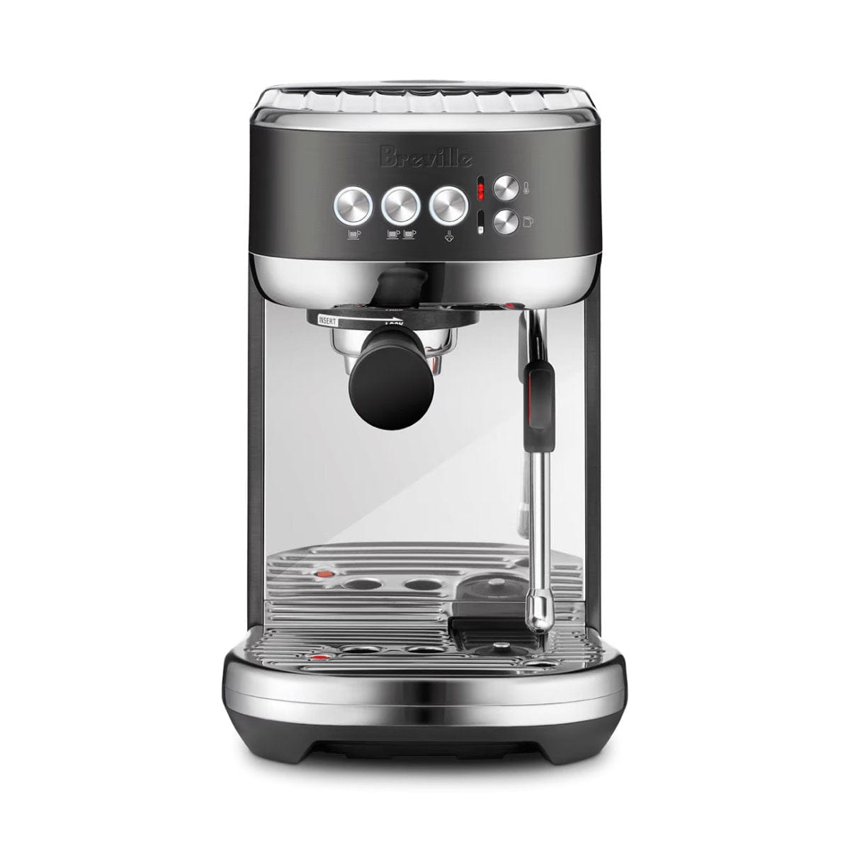 Breville The Bambino Plus Espresso Machine BES500BST(Black Stainless Steel) Espresso Machine Breville