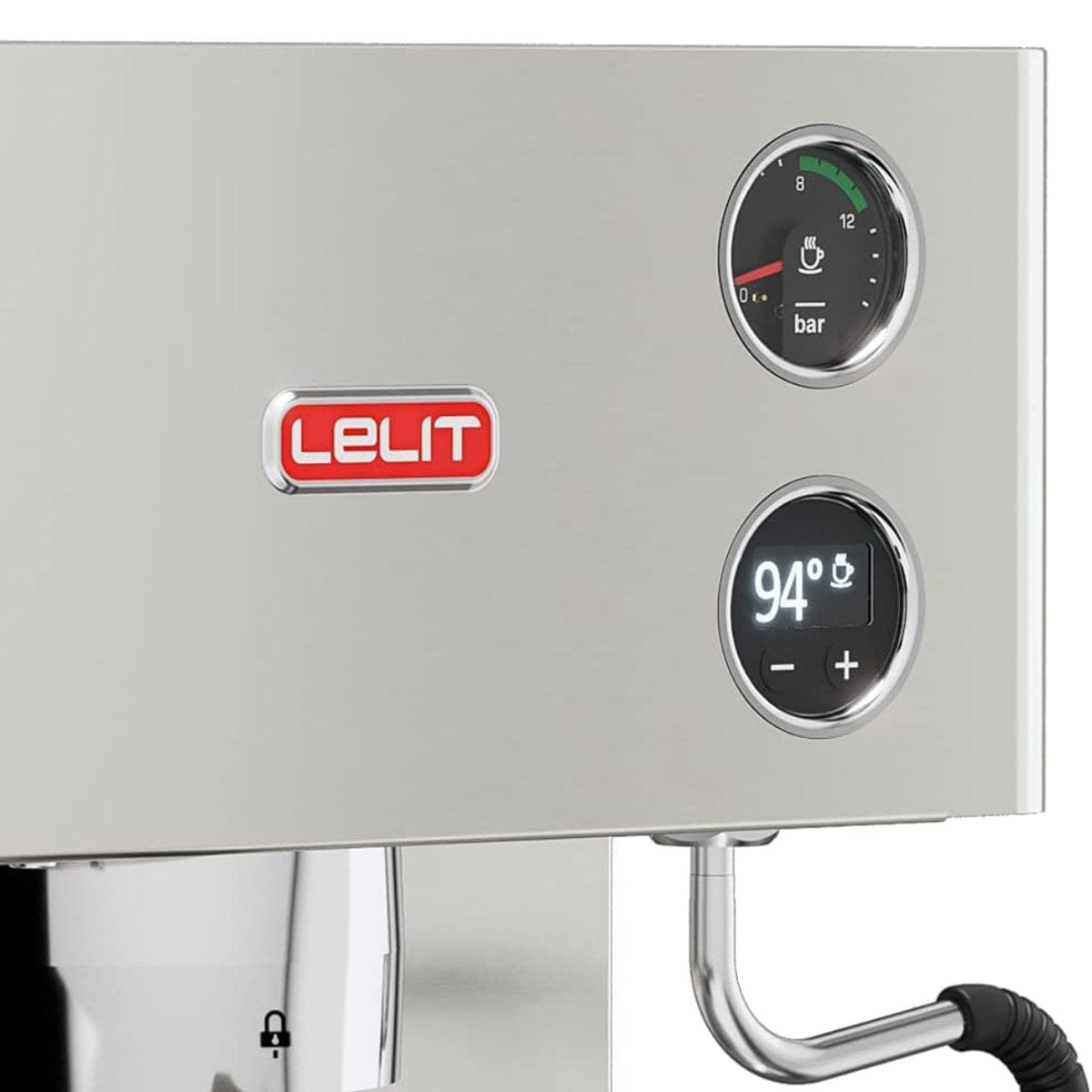 Lelit Kate Semi Automatic Espresso Machine with Integrated Grinder PL82T Espresso Machine Lelit