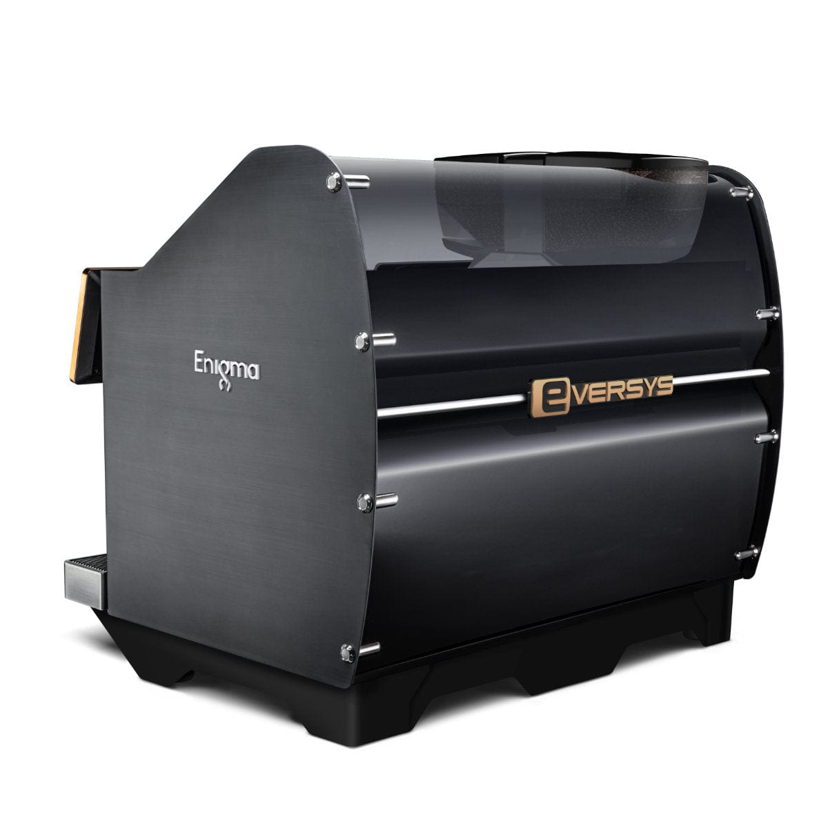 Eversys Enigma 2 Group Head Steam Wand Wide Super Traditional Espresso Machine E'4s x-wide/ST (Charcoal) Espresso Machine (Commercial) Eversys