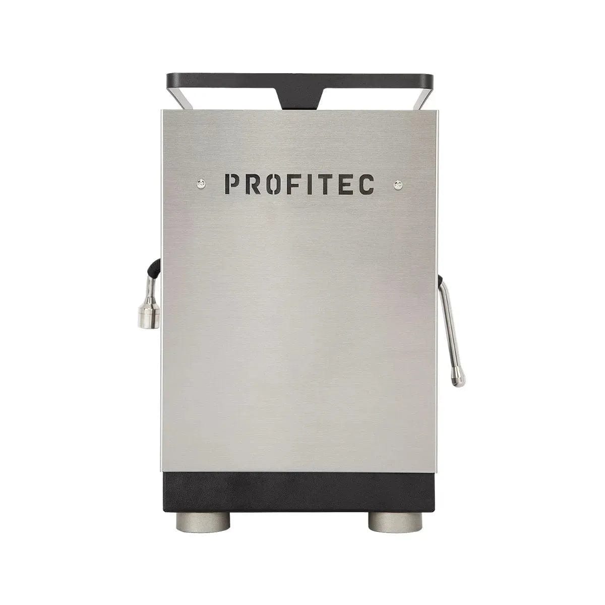 The Profitec Jump Espresso Machine & DF64 Grinder "Ready To Go" Bundle, featuring a black finish, red speed titanium burrs, and premium accessories, is a stylish and complete addition to any home espresso setup.