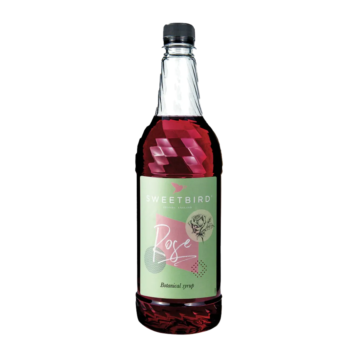 Sweetbird Rose Syrup (1 Litre) Syrups Sweetbird