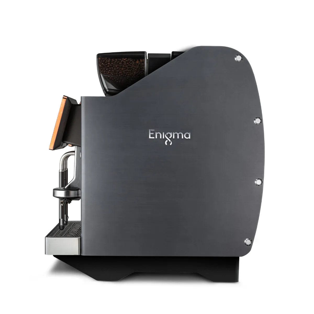 Eversys Enigma 2 Group Head Steam Wand Wide Super Traditional Espresso Machine E'4s x-wide/ST (Charcoal) Espresso Machine (Commercial) Eversys