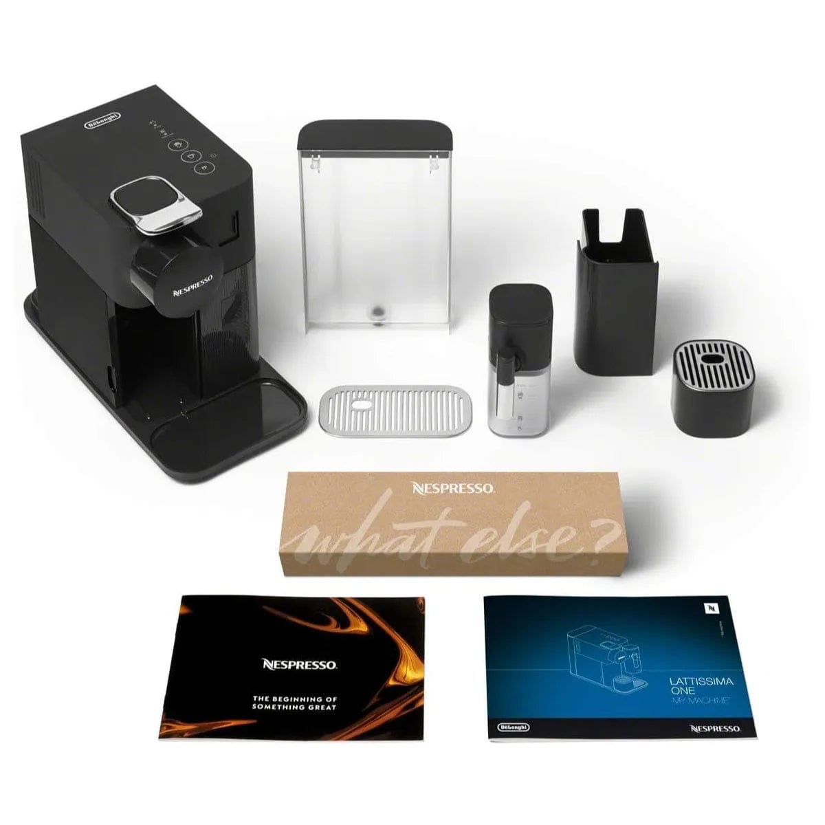 Nespresso Lattissima One Espresso Machine by De'Longhi EN510B (Shadow Black) Nespresso Machine DeLonghi