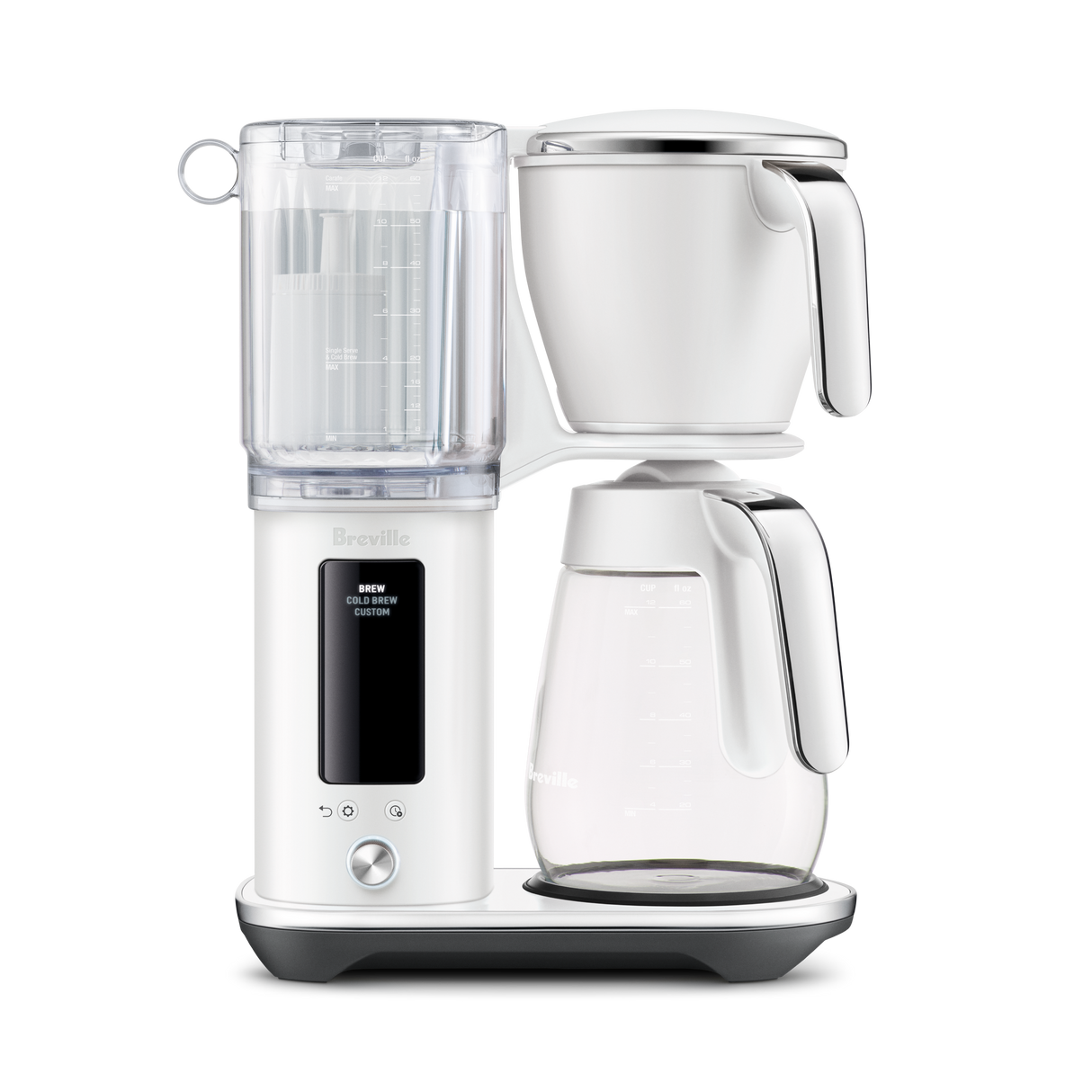 Breville the Luxe Brewer Glass BDC415SST (Sea Salt) Drip Coffee Maker Breville