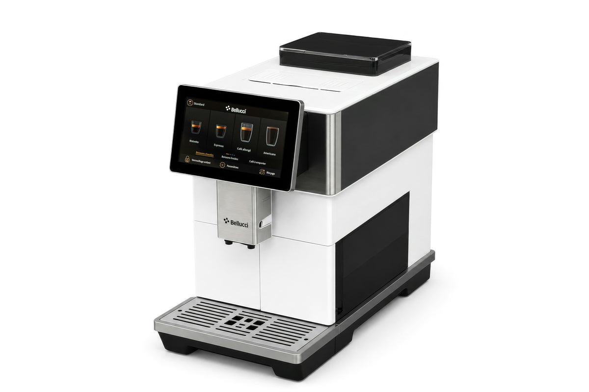 Bellucci Bistro Casa Super Automatic Espresso Machine (White) Super Automatic Espresso Machine Bellucci