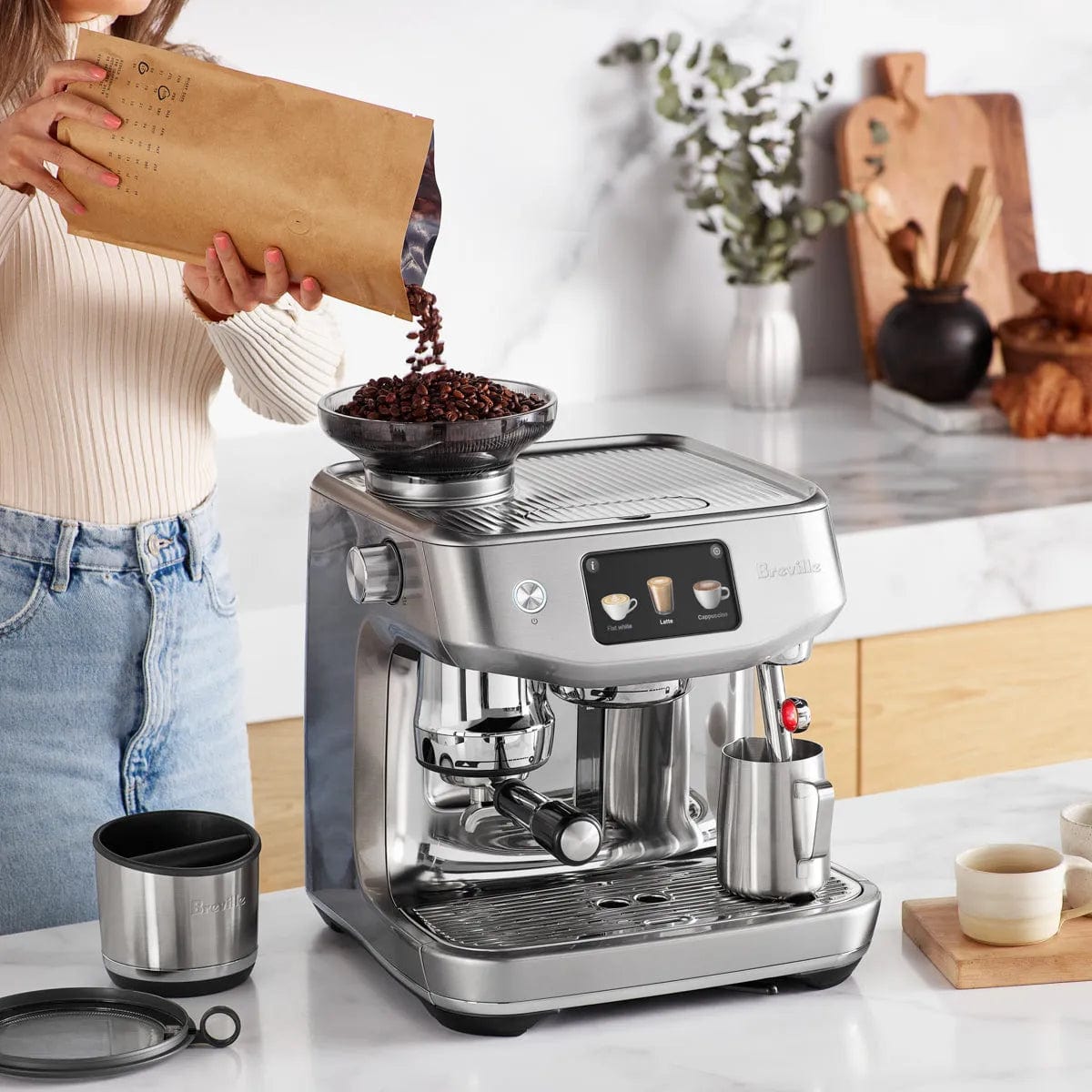 Breville The Oracle Jet Espresso Machine BES985OLT (Olive Tapenade) Espresso Machine Breville