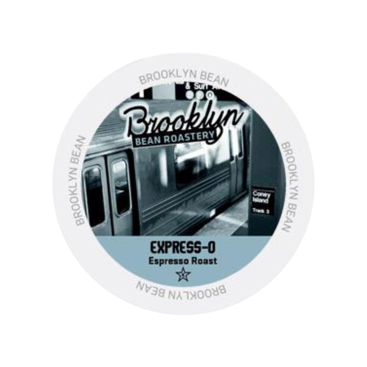 Brooklyn Bean Express-O Extra Bold Single-Serve Coffee Pods (Box of 40) K-Cups Brooklyn Bean