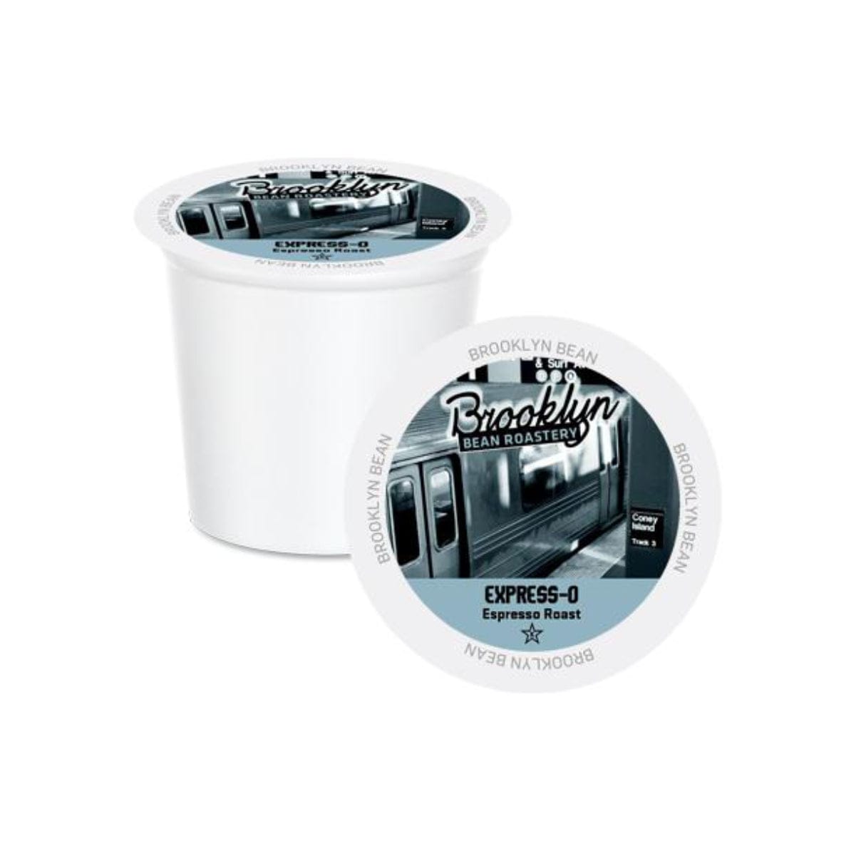 Brooklyn Bean Express-O Extra Bold Single-Serve Coffee Pods (Box of 40) K-Cups Brooklyn Bean