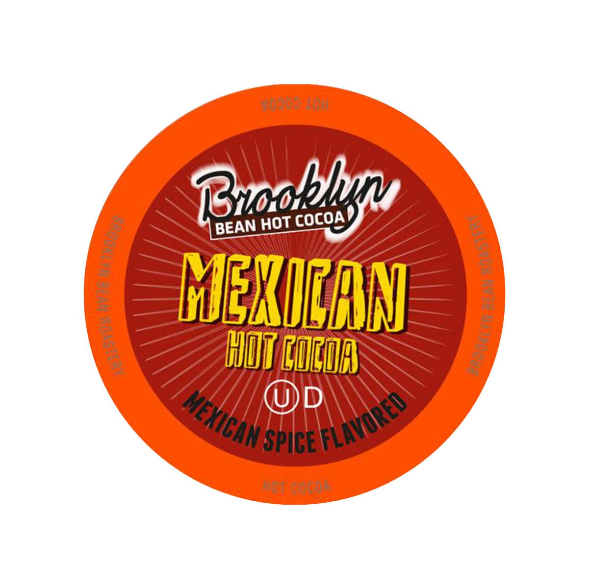 Brooklyn Bean Mexican Spice Hot Cocoa Single-Serve Pods (Box of 40) K-Cups Brooklyn Bean