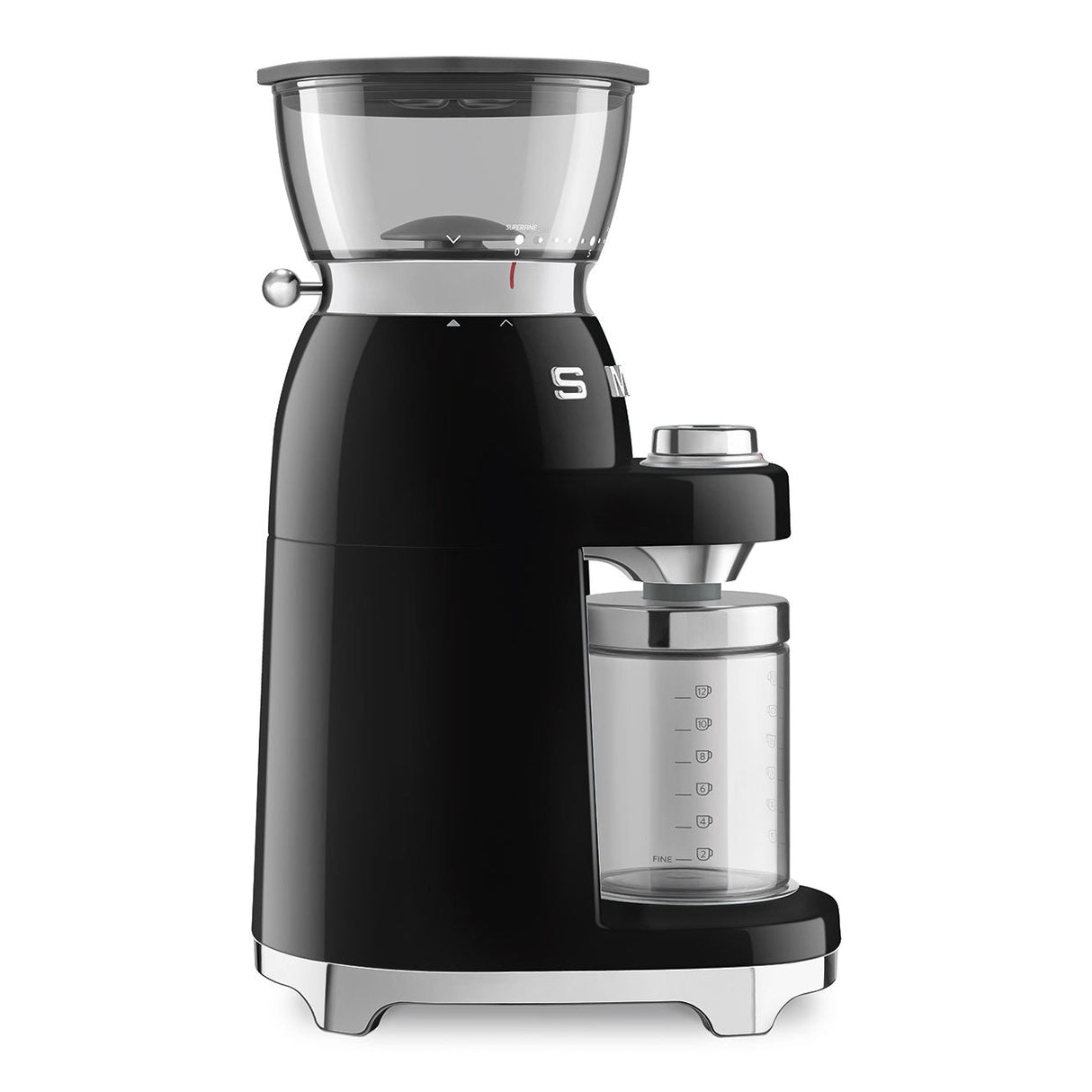 Smeg Retro-Style Coffee Grinder CGF03BLUS (Black) Coffee Grinder Smeg