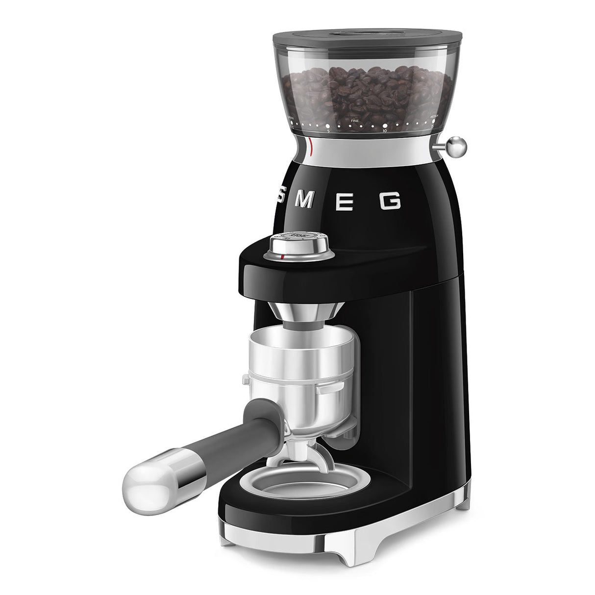 Smeg Retro-Style Coffee Grinder CGF03BLUS (Black) Coffee Grinder Smeg