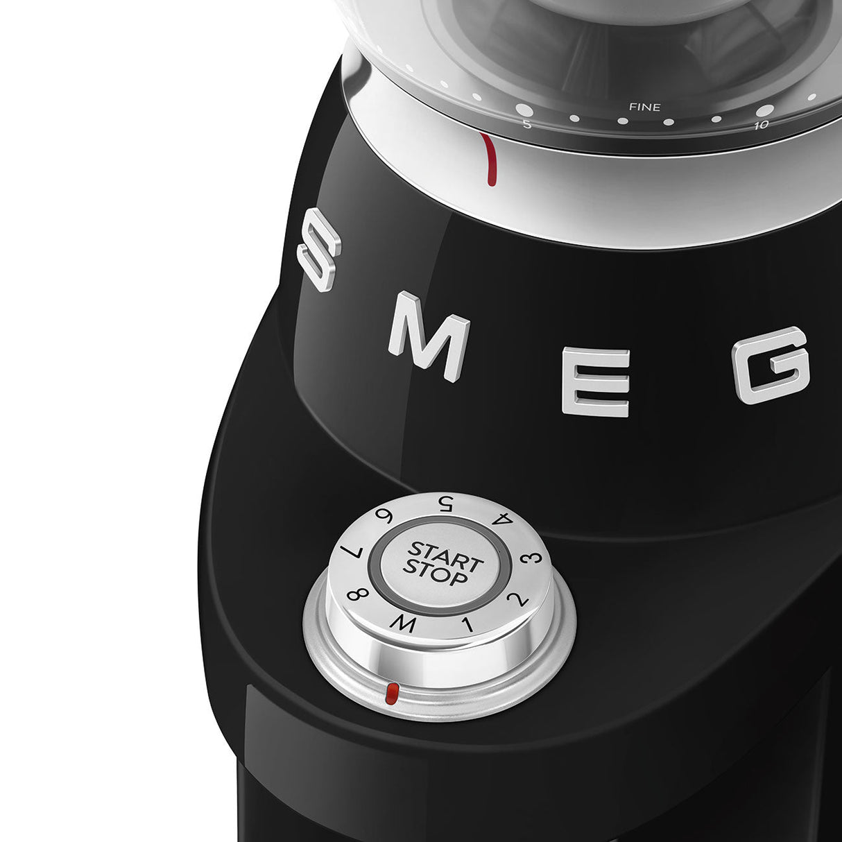 Smeg Retro-Style Coffee Grinder CGF03BLUS (Black) Coffee Grinder Smeg