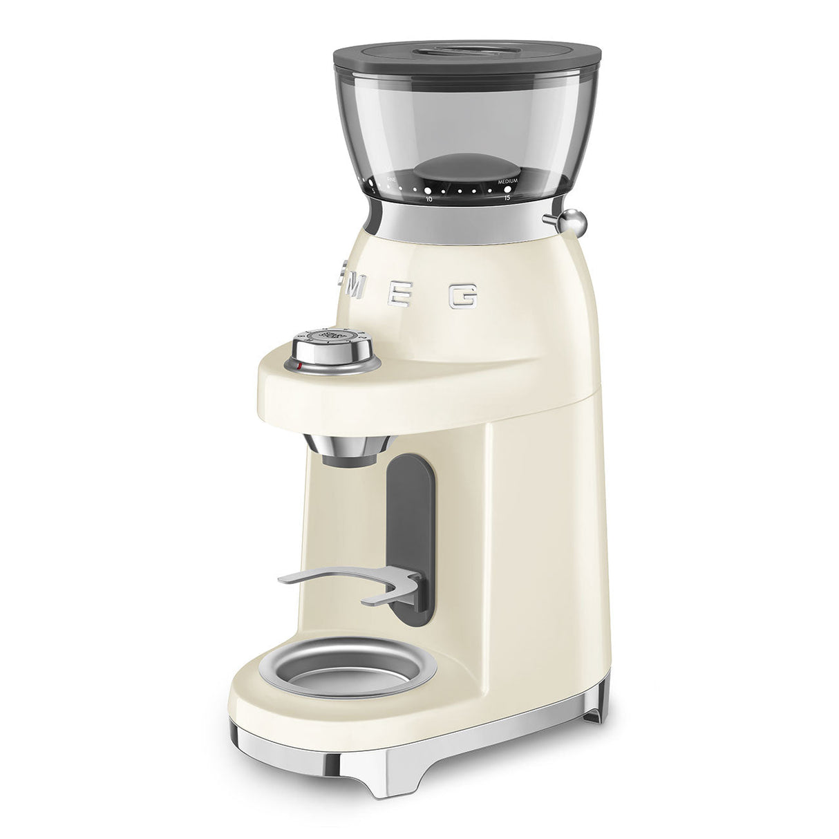 Smeg Retro-Style Coffee Grinder CGF03CRUS (Cream) Coffee Grinder Smeg