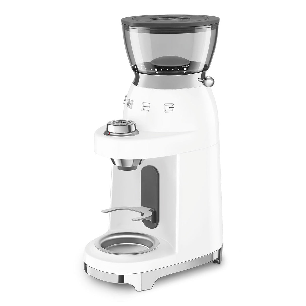 Smeg Retro-Style Coffee Grinder CGF03WHUS (White) Coffee Grinder Smeg