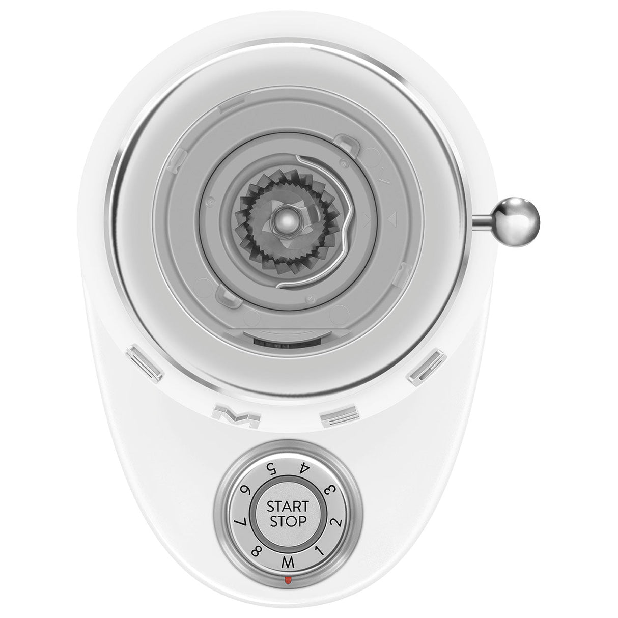 Smeg Retro-Style Coffee Grinder CGF03WHUS (White) Coffee Grinder Smeg