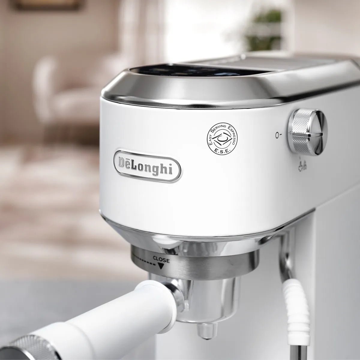 De'Longhi Dedica Duo Espresso Machine with Cold Brew EC890WI (Vanilla) Espresso Machine DeLonghi