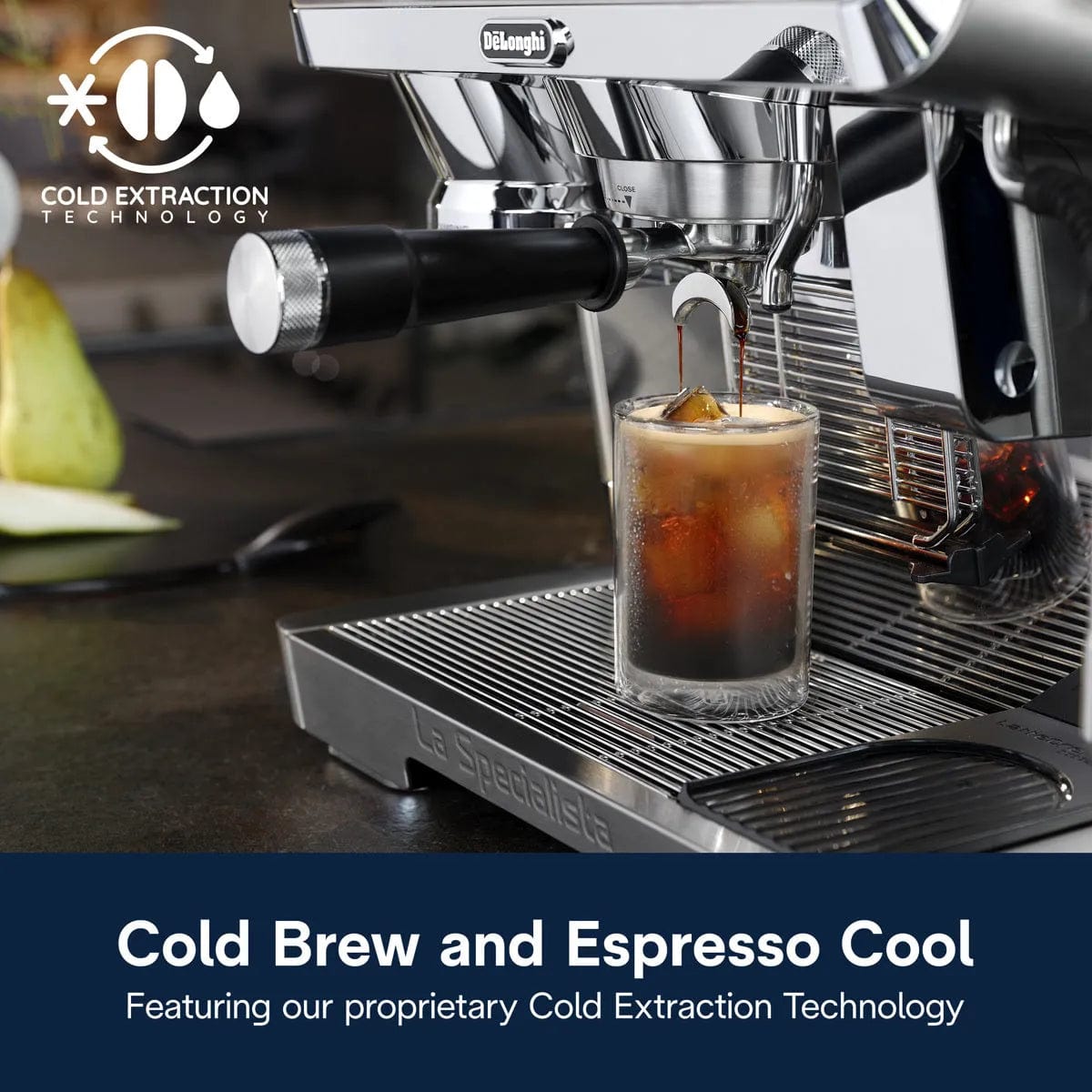 De'Longhi La Specialista Maestro Espresso Machine with Cold Brew EC9885M (Silver) Espresso Machine DeLonghi