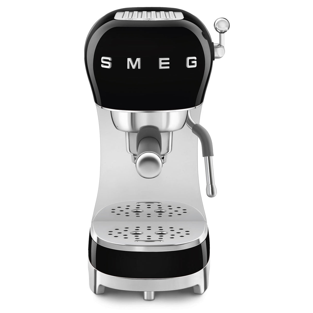 Smeg Retro-Style Espresso Maker ECF02BLUS (Black) Espresso Machine Smeg