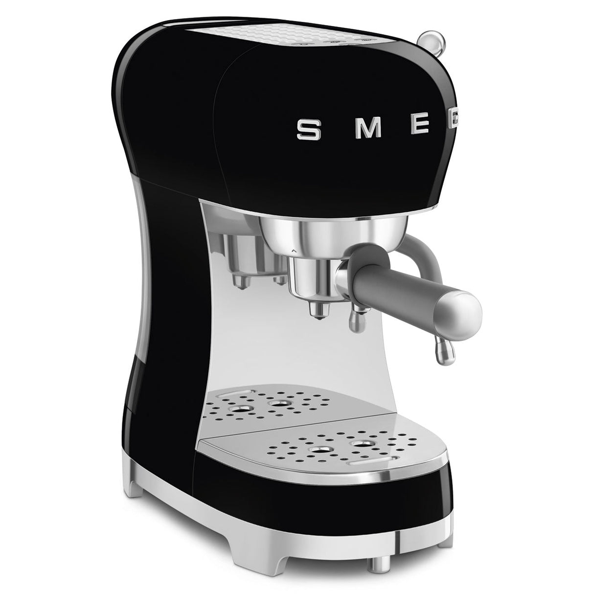 Smeg Retro-Style Espresso Maker ECF02BLUS (Black) Espresso Machine Smeg