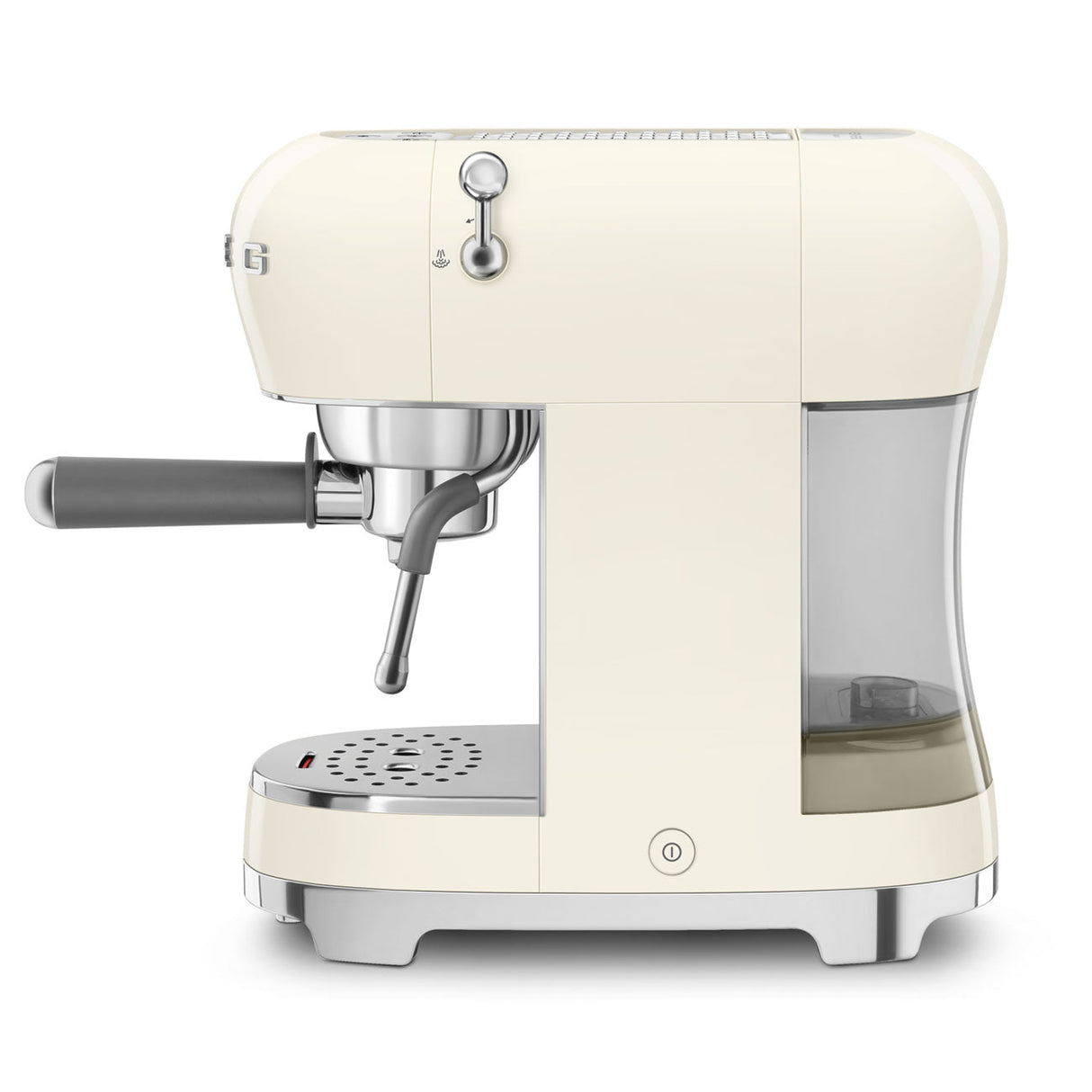 Smeg Retro-Style Espresso Maker ECF02CRUS (Cream) Espresso Machine Smeg