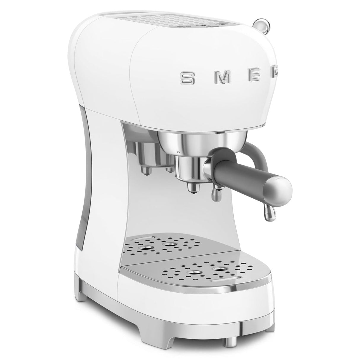 Smeg Retro-Style Espresso Maker ECF02WHUS (White) Espresso Machine Smeg